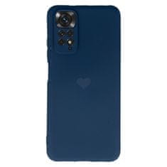 Vennus Kryt Vennus Heart Silicone pro Xiaomi Redmi Note 11 Pro/Note 11 Pro 5G , design 1 , barva modrá