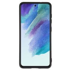 Vennus  Silikonové pouzdro se srdcem pro Samsung Galaxy S21 FE design 1 černé