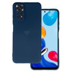 Vennus Kryt Vennus Heart Silicone pro Xiaomi Redmi Note 11 Pro/Note 11 Pro 5G , design 1 , barva modrá