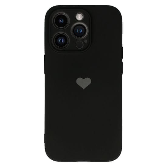 Vennus Valentýnské pouzdro Heart pro iPhone 14 Pro Max - černé