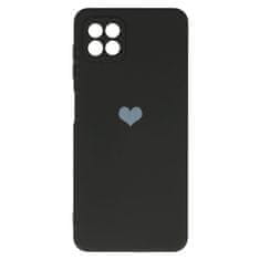 Vennus Kryt Vennus Heart Silicone pro Samsung Galaxy A22 5G , design 1 , barva černá