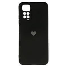 Vennus Kryt Vennus Heart Silicone pro Xiaomi Redmi Note 11 Pro/Note 11 Pro 5G , design 1 , barva černá