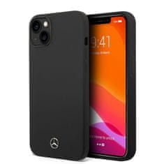 MERCEDES  Liquid Silicone Zadní Kryt pro iPhone 14 Plus Black