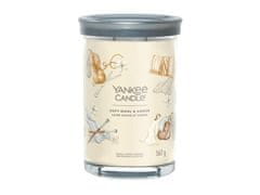 YANKEE CANDLE Soft Wool &amp; Amber svíčka 567g / 5 knotů (Signature tumbler velký )
