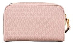 Michael Kors dámská kabelka POUCH WRSTLT růžová s monogramem