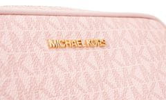 Michael Kors dámská kabelka POUCH WRSTLT růžová s monogramem