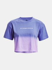 Under Armour Tričko UA DIP DYE CROP SS-BLU XL