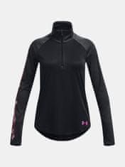 Under Armour Tričko UA Tech Graphic 1/2 Zip -BLK L