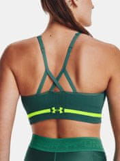 Under Armour Podprsenka UA Seamless Low Long Bra-GRN XS