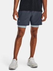 Under Armour Kraťasy LAUNCH ELITE 2in1 5'' SHORT-GRY XXL