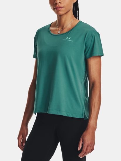 Under Armour Tričko UA Rush Energy SS-GRN