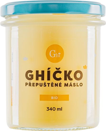 České ghíčko Bio přepuštěné máslo 340 ml