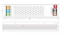 LED Solution LED zdroj (trafo) INTELI 12V 250W - vnitřní 056555