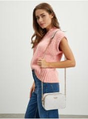 Guess Krémová dámská crossbody kabelka Guess Galeria Bucket UNI