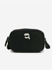 Karl Lagerfeld Černá dámská crossbody kabelka KARL LAGERFELD Ikonik 2.0 Camera Bag UNI