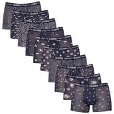 Lee Cooper Poškozený obal - 10PACK pánské boxerky vícebarevné (LCUBOX10P2-1946718) - velikost XXL