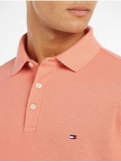 Tommy Hilfiger Oranžové pánské polo tričko Tommy Hilfiger M