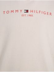 Tommy Hilfiger Světle růžová holčičí mikina s kapucí Tommy Hilfiger 140
