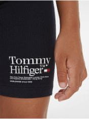 Tommy Hilfiger Tmavě modré holčičí kraťasy Tommy Hilfiger 128