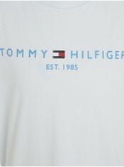 Tommy Hilfiger Světle modré dětské tričko Tommy Hilfiger 152