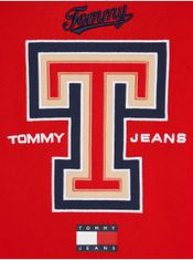 Tommy Jeans Červená pánská mikina Tommy Jeans Modern Sport T Crew S