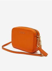 Michael Kors Oranžová dámská kožená crossbody kabelka Michael Kors Jet Set UNI