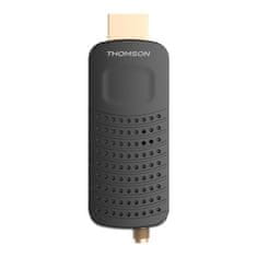 Thomson DVB-T/T2 tuner HDMI stick THT 82/ Full HD/ H.265/HEVC/ externí anténa/ EPG/ PVR/ HDMI/ USB/ micro USB/ IR/ černý