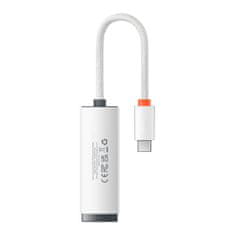 BASEUS Lite adaptér USB-C / RJ-45, bílý