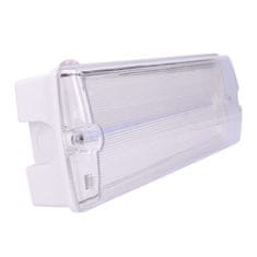 Solight LED nouzové osvětlení, 3,2W, 175lm, IP65, NiCd 800mAh baterie, testovací tlačítko