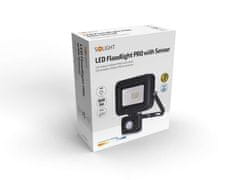 Solight LED reflektor PRO se senzorem, 10W, 920lm, 5000K, IP44