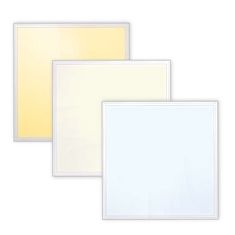 Solight LED světelný panel Backlit 3CCT, 48W, 6240lm, 3000-6000K, Lifud, 60x60cm, 3 roky záruka, bílá barva