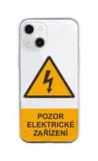 TopQ Kryt iPhone 13 Mini Pozor elektrické zařízení 92562