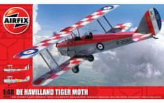 Airfix de Havilland D.H.82a Tiger Moth, Classic Kit A04104, 1/48