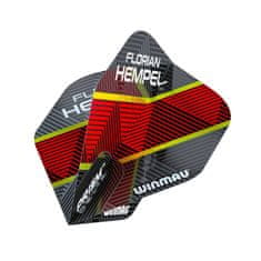 Winmau Letky Prism Delta - Florian Hempel - Grey & Red W6915.260