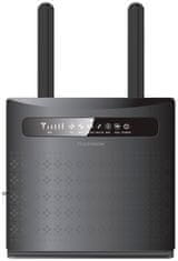 Thomson 4G LTE router TH4G 300/ Wi-Fi standard 802.11 b/g/n/ 300 Mbit/s/ 2,4GHz/ 4x LAN (1x WAN)/ USB/ SIM slot/ černý