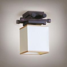LIGHT FOR HOME Lustr přisazený ke stropu 14910 "Trillenium", 1x40W, E14, hnědá