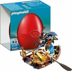 Playmobil Playmobil 4942 Pirát na veslařském člunu