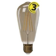 Emos LED žárovka Vintage ST64 4W E27 teplá bílá+ (1525713210)