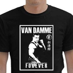 STRIKER Tričko Van Damme forever Barva: Černá, Velikost: S