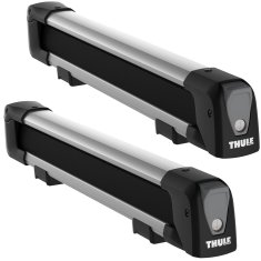 Thule Střešní nosič lyží a snowboardů SnowPack M - na 4 páry lyží / 2 snowboardy / aluminium / uzamykací