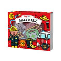 Fiona Byrne: Pojď si hrát Malý hasič - Obsahuje knížku a skládanku s 15 dílky