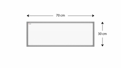 Allboards Magnetická tabule 30 x 70 ALLboards COLOR TM37S