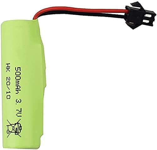 YUNIQUE GREEN-CLEAN 1 kus 3.7V 500mah lithiová baterie pro DE35 DE38 DE40 DE50 TB202 TB201 TM201 TM202 TC141 DE44 DE55 TS201 TD202 TD161 Double Face Roll Stunt RC auto děti hračka