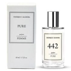 FM Dámský parfém FM Frederico Mahora Pure 442 - 50ml Vůně inspirovaná: YVES SAINT LAURENT - Black Opium Pure Illusion