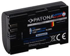 PATONA baterie pro foto Canon LP-E6NH 2400mAh Li-Ion Platinum EOS R5/R6