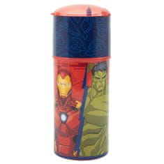 Stor Plastová láhev s výsuvnou brčkem AVENGERS, 350ml, 74151