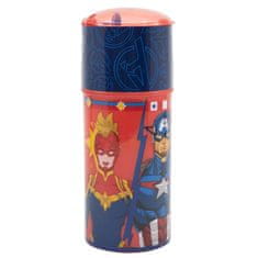 Stor Plastová láhev s výsuvnou brčkem AVENGERS, 350ml, 74151