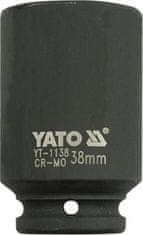 YATO Nástavec 3/4" rázový šestihranný hluboký 38 mm CrMo