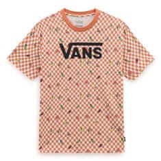 Vans Tričko oranžové XL Fruit Checkerboard