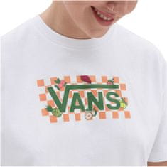 Vans Tričko bílé S Fruit Checkerboard Box Logo